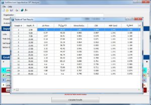 Liquefaction SPT Screenshot 2